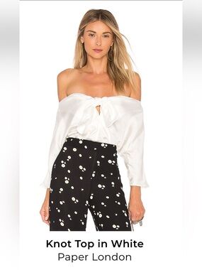 Paper London Off the Shoulder Blouse- NWT!